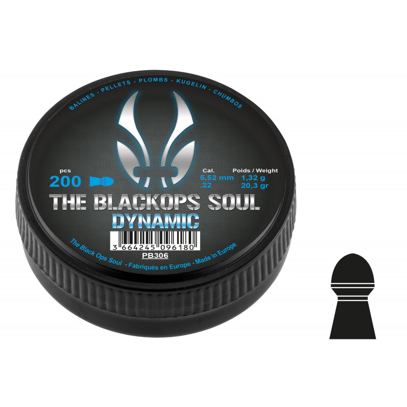 PLOMBS THE BLACK OPS SOUL DYNAMIC CAL. 5,5 MM