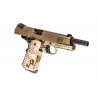 RÉPLIQUE GBB 1911 MEU RAVEN FULL METAL GAZ DIGITAL DESERT / TAN 1,0J