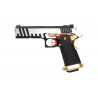 RÉPLIQUE GBB HX2031 SEMI / FULL AUTO NOIR & CHROME GAZ 1.0J