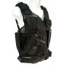 GILET NOIR AVEC HOLSTER