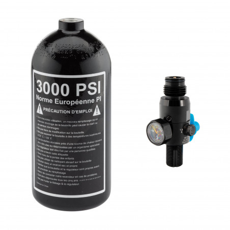 PACK BOUTEILLE ALU 0,8L PRESET DYE 3000 PSI