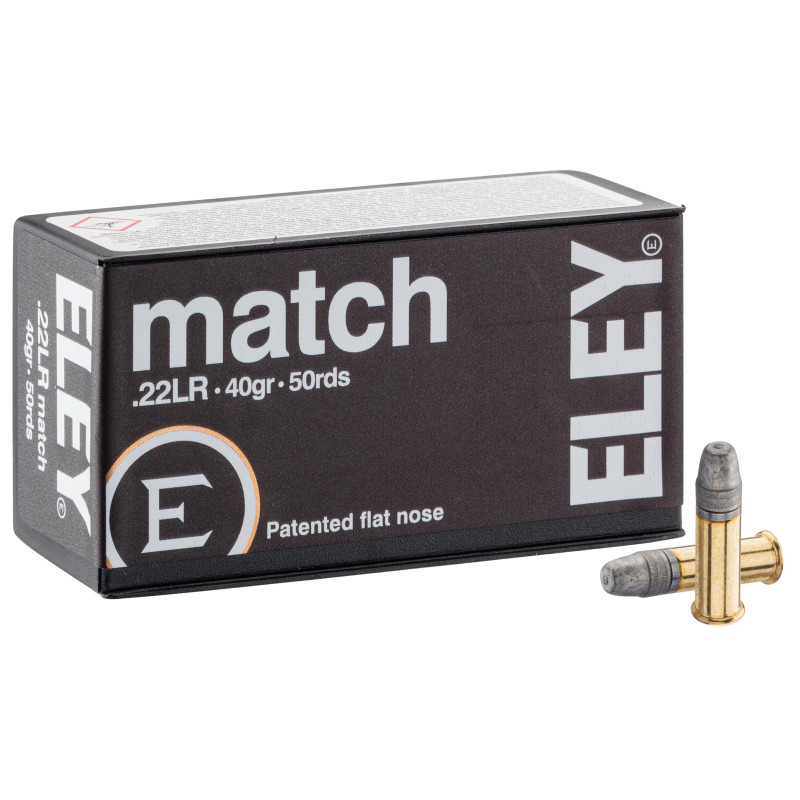 Cartouches Eley Match cal. 22 LR