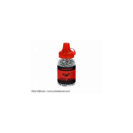 BILLES UMAREX BB STEEL 4.5 MM 0.35G X1500