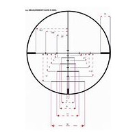 LUNETTE KONUS KONUSPRO 550 3-9X40 RET BALISTIQUE 550 LUMINEUX ROUGE-BLEU