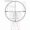 LUNETTE KONUS KONUSPRO 550 4-16X50 A.O. RET GRAVE BALISTIQUE 550