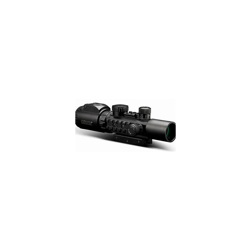 LUNETTE KONUS KONUSPRO AS-34 2-6X28 RET MIL-DOT GRAVE LUMINEUX ROUGE-VERT