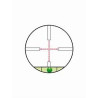 LUNETTE KONUS KONUSPRO M-30 12.5-50X56 RET GRAVE 1/2 MIL-DOT LUMINEUX ROUGE-BLEU