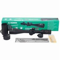 LUNETTE KONUS KONUSPRO M-30 12.5-50X56 RET GRAVE 1/2 MIL-DOT LUMINEUX ROUGE-BLEU