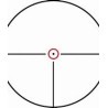 LUNETTE KONUS KONUSPRO M-30 1-6X24 RET GRAVE CIRCLE DOT LUMINEUX ROUGE-BLEU