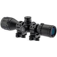 Lunette de tir Mildot illuminée 3-9 x 32 mm - Rouge/verte