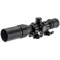 Lunette de tir Mildot illuminée 3-9 x 32 mm - Rouge/verte
