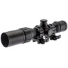 Lunette de tir Mildot illuminée 3-9 x 32 mm - Rouge/verte