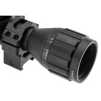 Lunette de tir Mildot illuminée 3-9 x 32 mm - Rouge/verte
